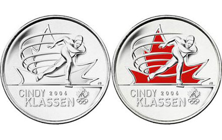 Cindy Klassen showing medals